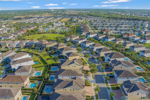 7643 Wilmington Loop, Kissimmee, FL 34747 - aerial view with a residential view