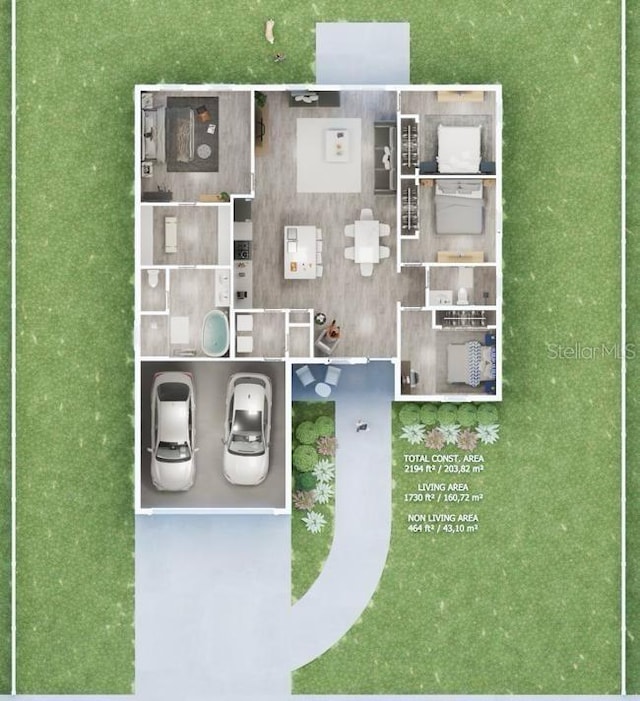 view of layout