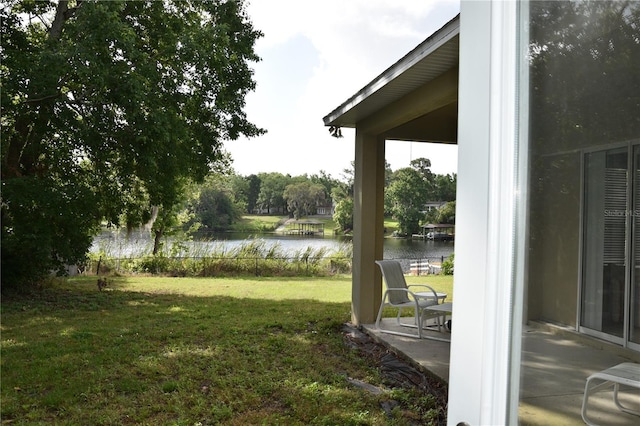7508 Lake Marsha Dr, Orlando, FL 32819 - view of yard with a water view