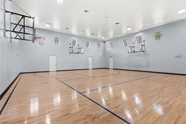 12843 Madison Pointe Cir Unit 106, Orlando, FL 32821 - view of basketball court with plenty of natural light and community basketball court