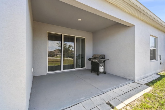view of patio / terrace with grilling area