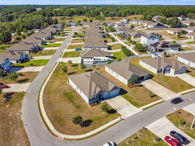 drone / aerial view featuring a residential view