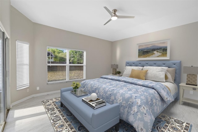9885 Montclair Cir, Apopka, FL 32703 - bedroom featuring a ceiling fan and baseboards