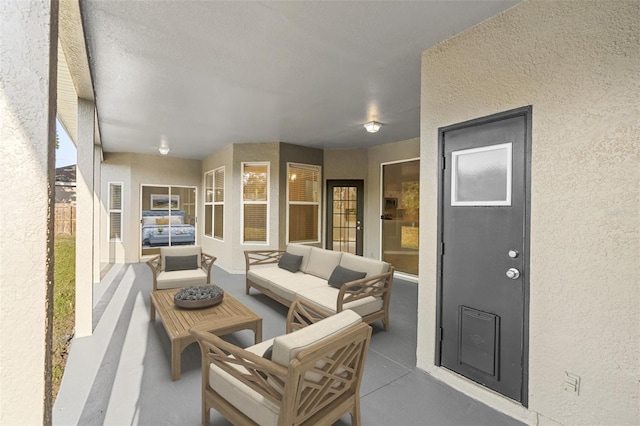 9885 Montclair Cir, Apopka, FL 32703 - view of patio / terrace featuring an outdoor hangout area