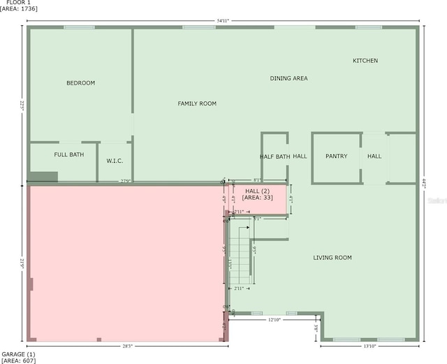2658 Palmetto Ridge Cir, Apopka, FL 32712 - floor plan / room layout