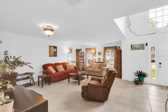 2658 Palmetto Ridge Cir, Apopka, FL 32712 - living room featuring light tile patterned floors