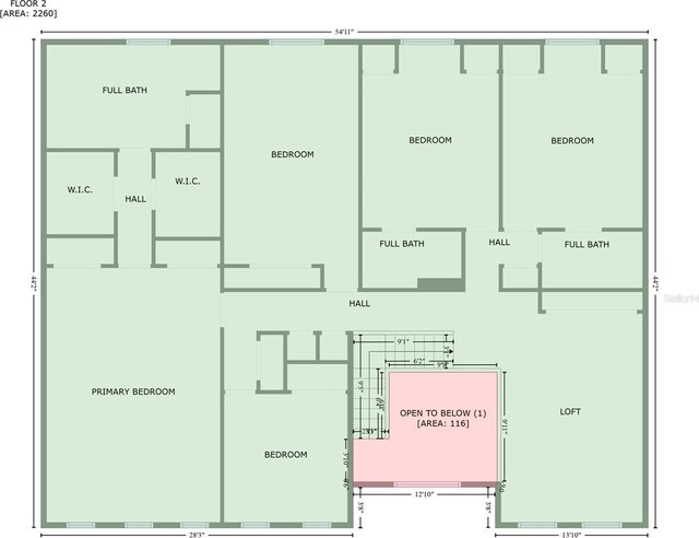 2658 Palmetto Ridge Cir, Apopka, FL 32712 - floor plan / room layout