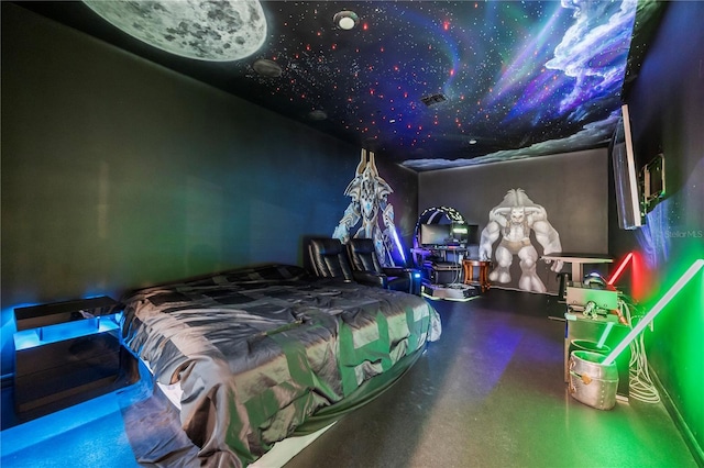 9567 Meadow Hunt Way, Winter Garden, FL 34787 - bedroom featuring concrete floors