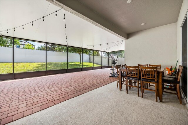 9567 Meadow Hunt Way, Winter Garden, FL 34787 - view of patio / terrace featuring a fenced backyard and outdoor dining space