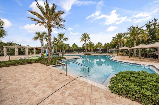 9567 Meadow Hunt Way, Winter Garden, FL 34787 - pool featuring a patio area