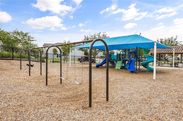 9567 Meadow Hunt Way, Winter Garden, FL 34787 - community jungle gym featuring fence
