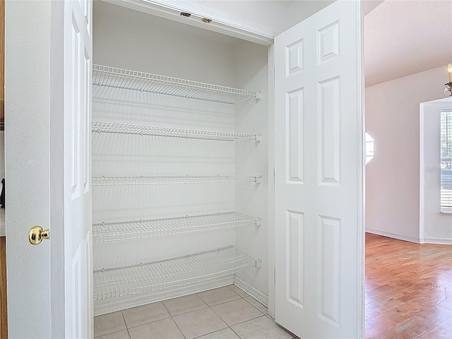 view of closet