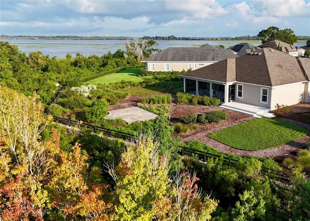 871 Iron Oak Way, The Villages, FL 32163 - aerial view with a water view