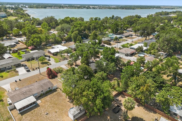 2014 10th St NW, Winter Haven, FL 33881 - bird's eye view with a water view and a residential view