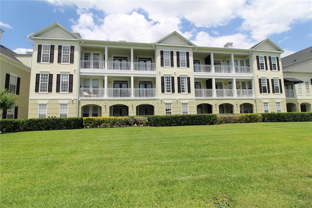 view of property