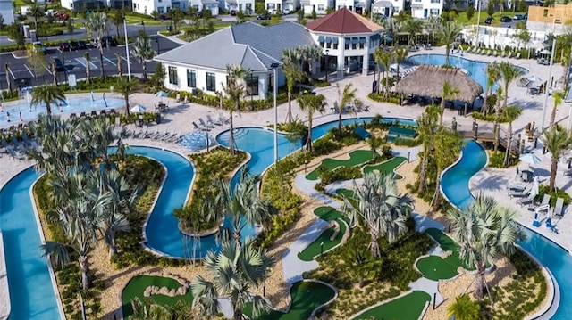 bird's eye view