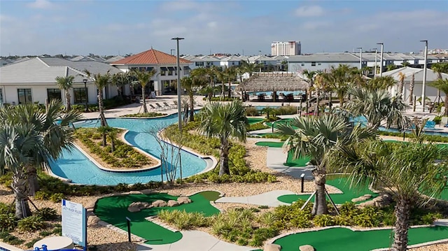 view of property's community featuring a residential view