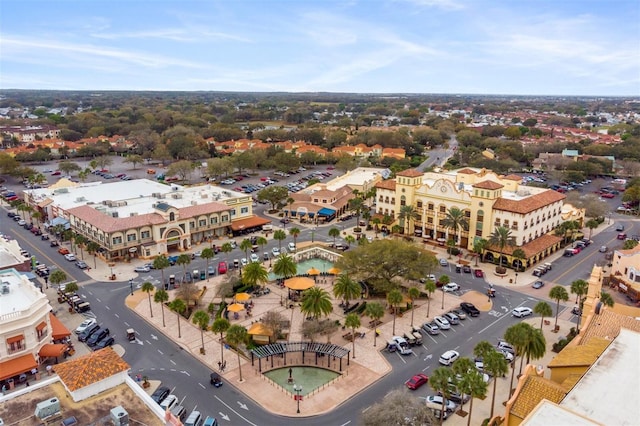 aerial view
