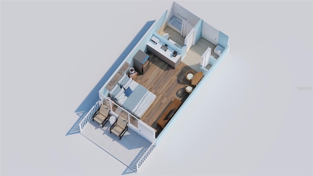 2043 S Atlantic Ave Unit 105, Daytona Beach Shores, FL 32118 - floor plan