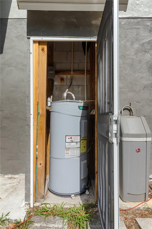 utilities with electric water heater