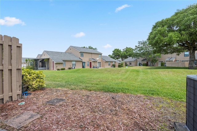 611 Casa Park A Ct, Winter Springs, FL 32708 - view of yard featuring a residential view and central AC