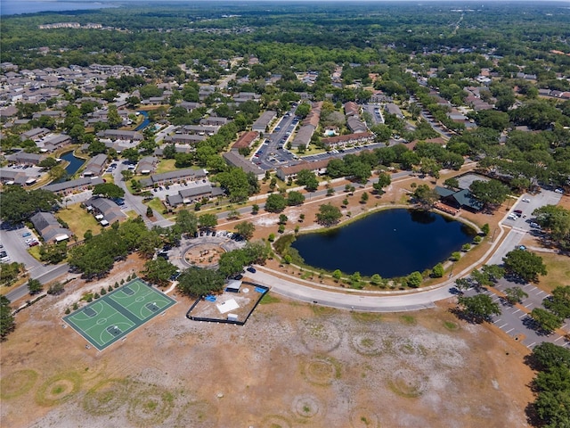611 Casa Park A Ct, Winter Springs, FL 32708 - bird's eye view featuring a water view