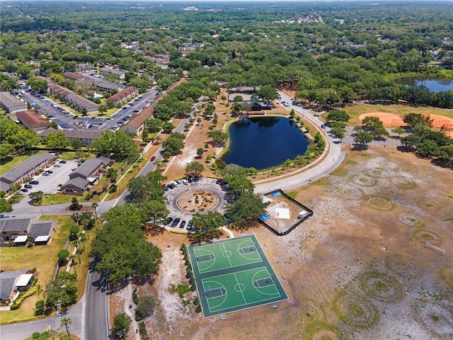 611 Casa Park A Ct, Winter Springs, FL 32708 - drone / aerial view featuring a water view