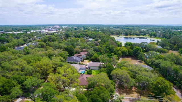 530 Webster St, Lake Mary, FL 32746 - aerial view of a large body of water and a heavily wooded area