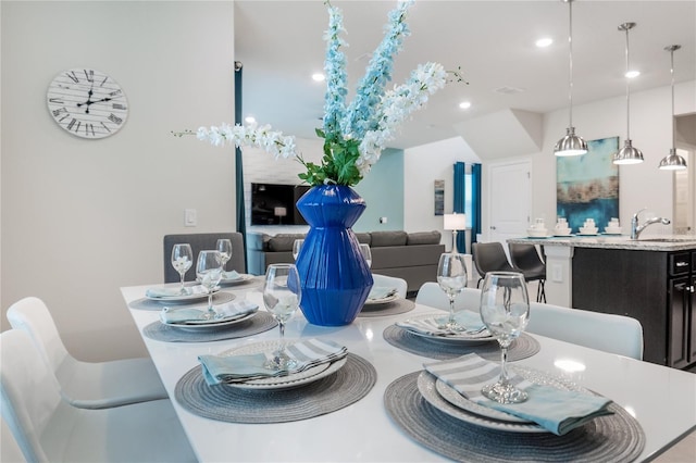 1820 Summer Dr, Davenport, FL 33897 - dining space featuring recessed lighting