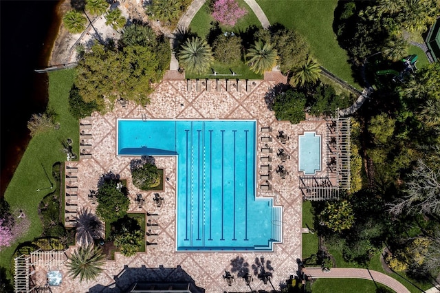 aerial view