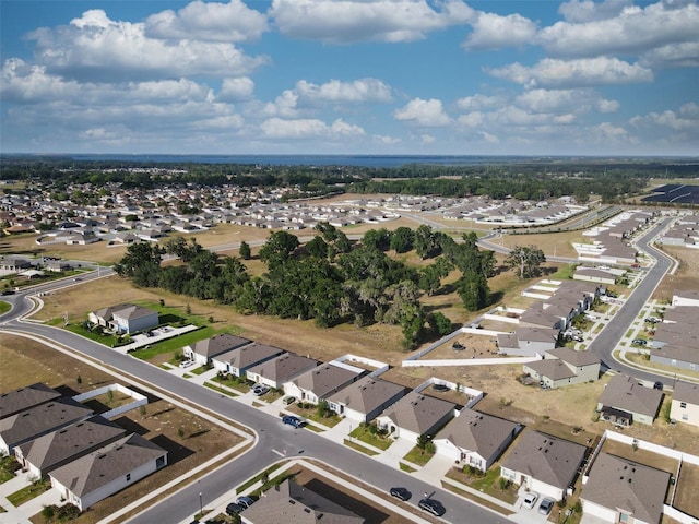 bird's eye view featuring a residential view