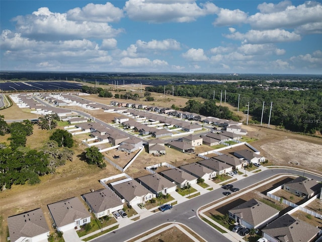 birds eye view of property featuring a residential view