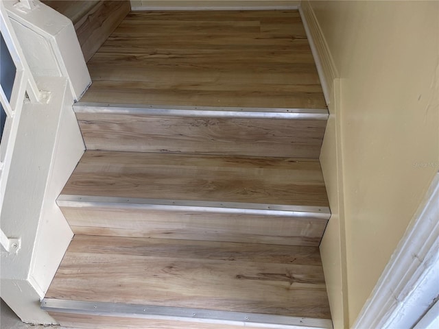 view of staircase