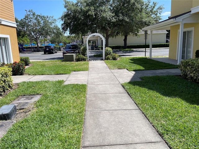 view of yard