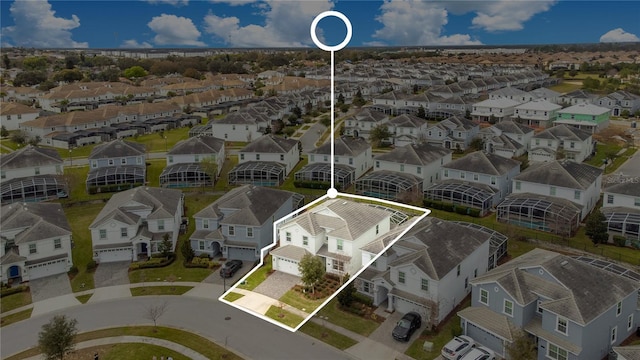 9034 Stinger Dr, Davenport, FL 33896 - bird's eye view with a residential view