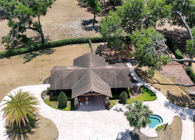 aerial view