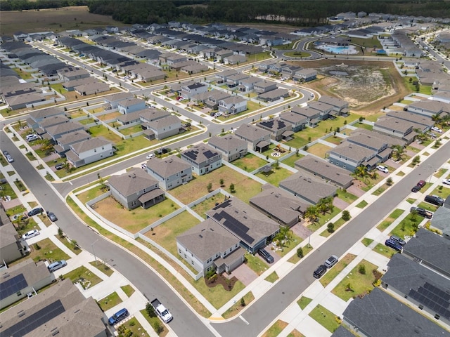 birds eye view of property featuring a residential view