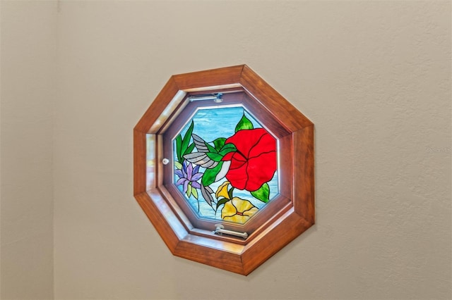 view of room details