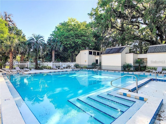 111 Crown Oaks Way Unit 101, Longwood, FL 32779 - community pool featuring view of scattered trees