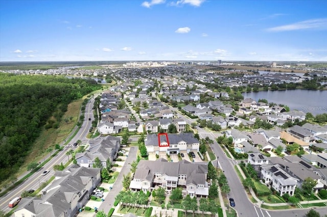 13865 Granger Ave, Orlando, FL 32827 - birds eye view of property featuring a residential view and a water view