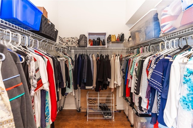 603 Yorkshire Dr, Oviedo, FL 32765 - spacious closet featuring wood finished floors