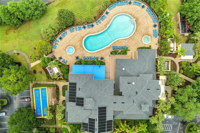 510 Rum Run Unit 33-510, Davenport, FL 33837 - drone / aerial view of a pool