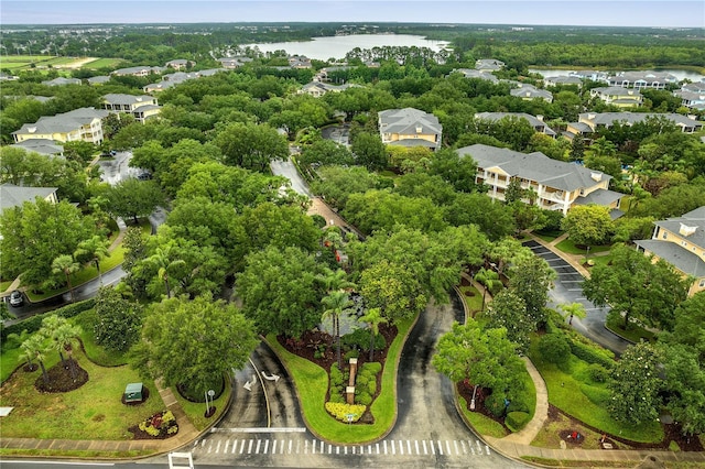 510 Rum Run Unit 33-510, Davenport, FL 33837 - aerial perspective of suburban area with a large body of water and a tree filled landscape