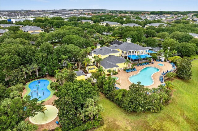 510 Rum Run Unit 33-510, Davenport, FL 33837 - bird's eye view of a pool and a tree filled landscape