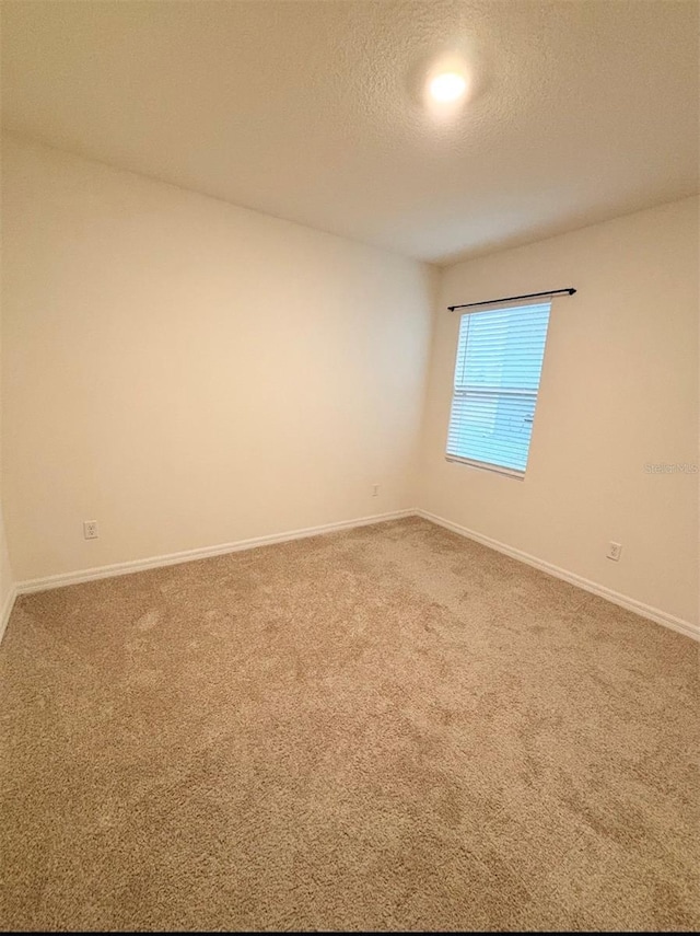 5216 Greenheart Ave, Mount Dora, FL 32757 - carpeted empty room with a textured ceiling and baseboards
