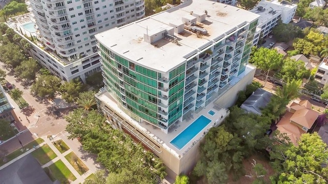 drone / aerial view