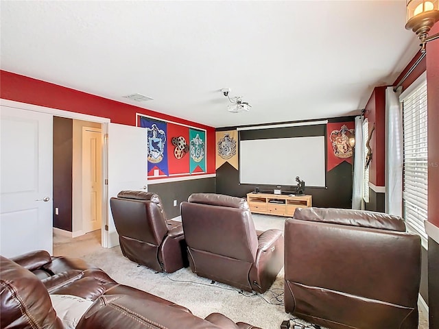 303 Ocean Course Ave, Davenport, FL 33896 - cinema room featuring baseboards, visible vents, and carpet