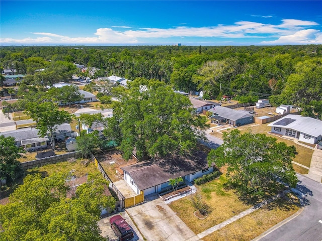 1298 Scottsdale Dr, Ormond Beach, FL 32174 - drone / aerial view with a residential view and a forest view