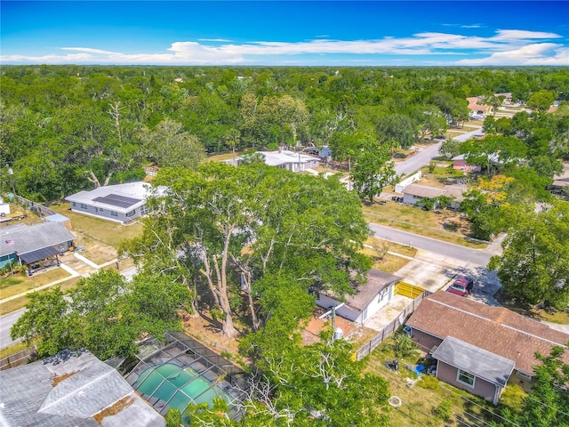1298 Scottsdale Dr, Ormond Beach, FL 32174 - drone / aerial view with a wooded view