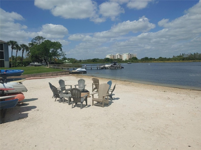 4109 Fairview Vista Pt Unit 315, Orlando, FL 32804 - view of water feature with a view of the beach